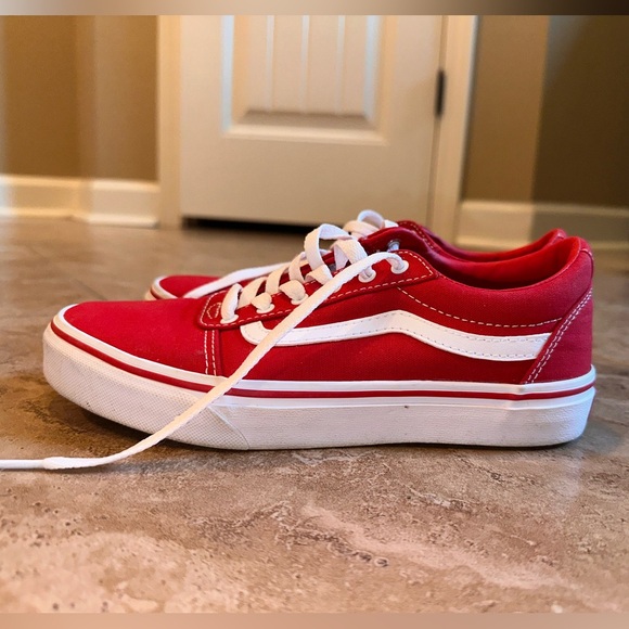 Red Vans - Picture 5 of 7